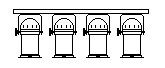 symbole par 64 long x4