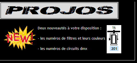 symboles projecteurs